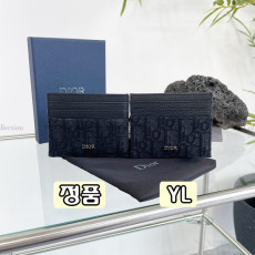 디올 오블리크 카드 지갑